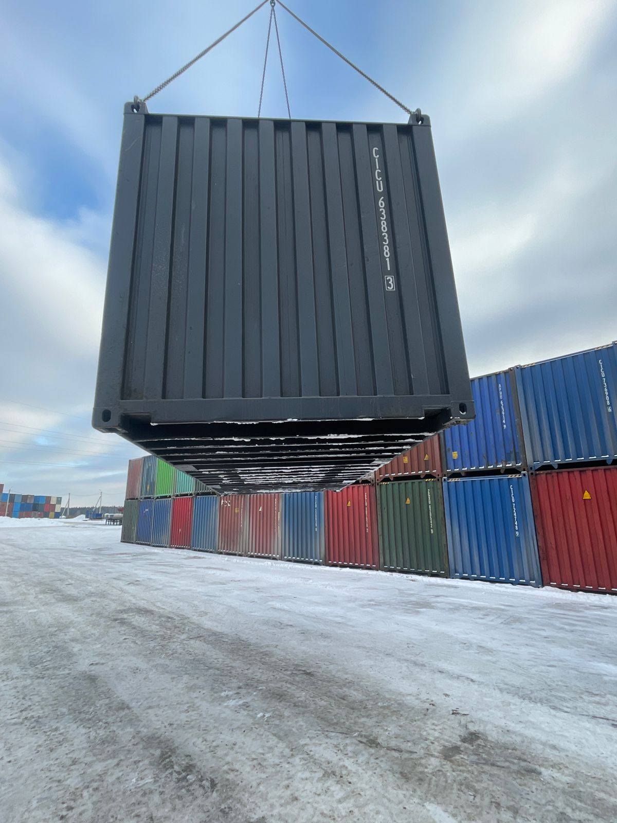 Морской контейнер CICU6383813